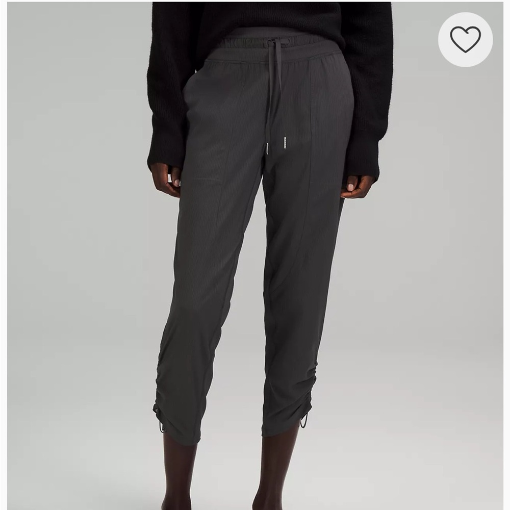 lululemon athletica Dance Studio Mid Rise Cropped Pant in Slate Grey